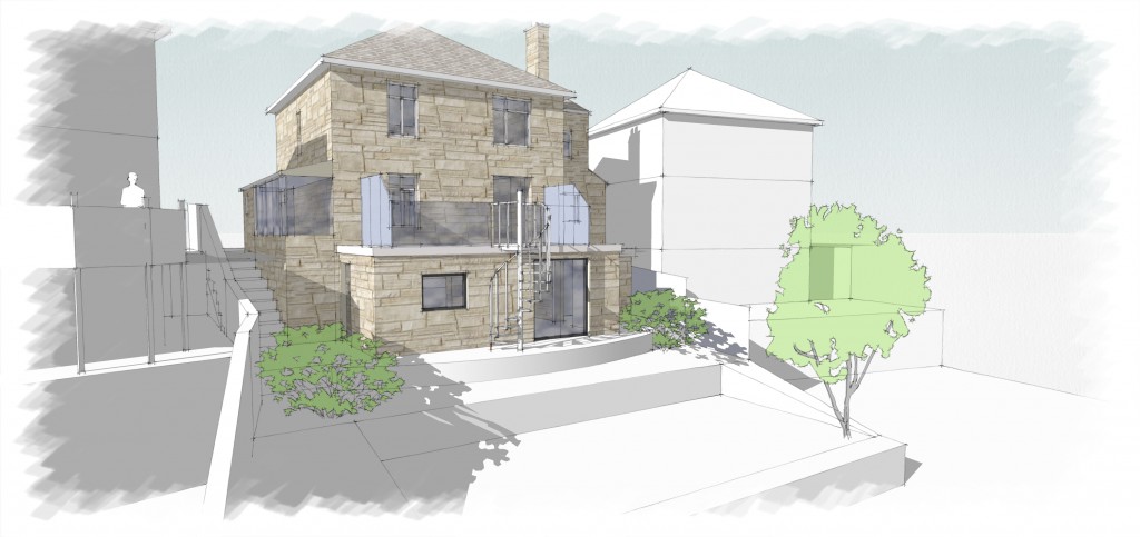 Planning permission granted in Horseshoe Walk, Bath - Esmond Murray ...